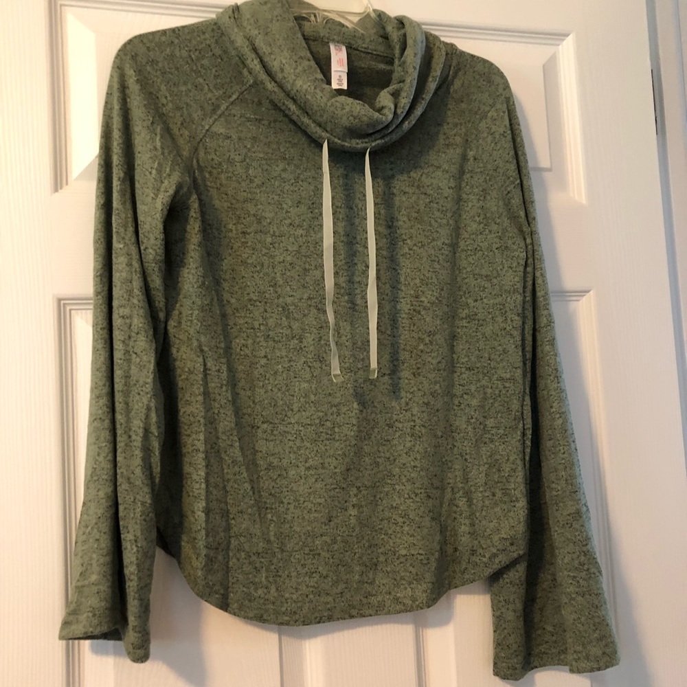 Soft and snuggly cowl neck sweatshirt